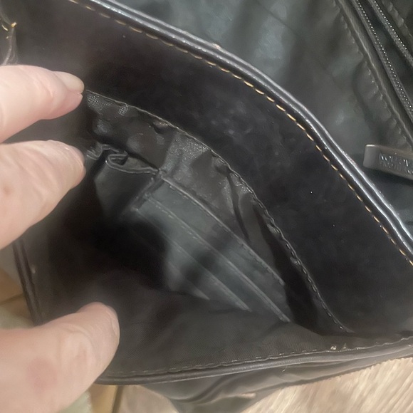 Kenneth Cole Brown Leather Messenger Bag - Picture 16 of 16